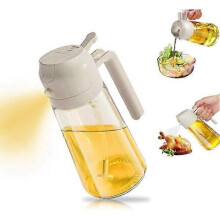 Ölzerstäuber, Glas, 600 ml, Olivenölbehälter für die Küche