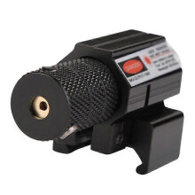 Krachtige rode laserpuntvizier met richtkijkerrail, jachtreflexvizier, tactische optiek, luchtgeweervizier, laserpointer