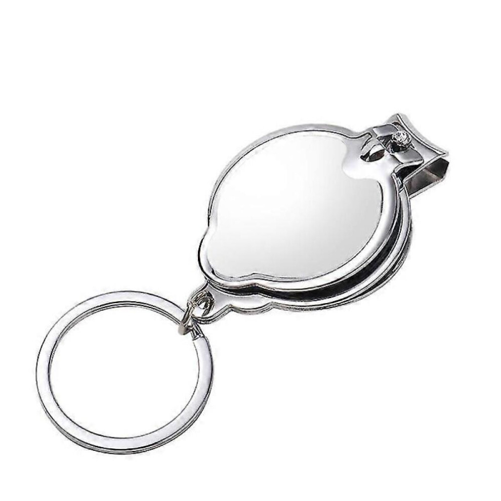 Multi-function Keychain Nail Clipper Stainless Steel Nail Cutter Clippers