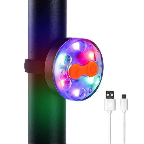 Night Riding Light - Multifunctional, USB Charging(Black)
