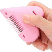 Intimhaartrimmer für Frauen, tragbares Intimpflegegerät, Haarschneider mit Kammfunktion