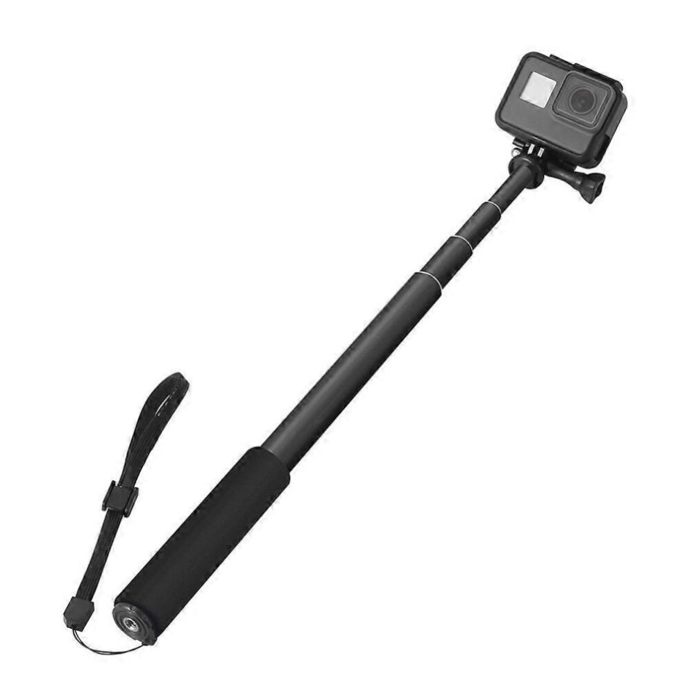 Portable Aluminum Alloy Telescopic Action Camera Selfie Stick Monopod For Gopro 9361375565305