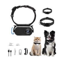 Cat Camera Collar 1080P Pet Cameras Life Waterproof Mini Actions Camera for Video Records