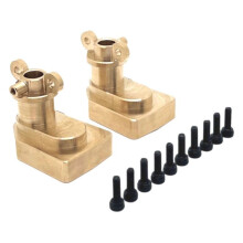 RC Car Upgrade Brass Rear Axle Cup Kit for MJX 1/12 H12Y H12Y+ RC Car Toy Parts