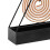 Iron Triangular Coil Holder - Widened Base, Space-Saving, Black 4