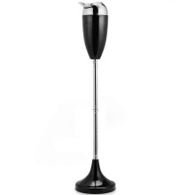 Outdoor Floor Standing Ashtray Adjustable Height Self-Cleaning Black, Suitable For Living Room Corri
