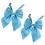 2Stk Blaue Deko-Fliege Mit Verstellbarem Gurt, Abschluss 8