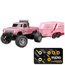 TRASPED RC Truck 1:64 Scale Off-Road Climbing Car 2.4Ghz Remote Control Children Toy Gift