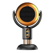 (Golden)Smoke Fan for Indoors Portable Puff Chill Fan with Super Suction Smoke Purifier Negative Ion Filter USB Smoke Extractor