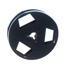 1/4 2.5 Inch Takeup Reel,Open Reel Audios Metal Takeup Reel,3 Holes Wind Resistance Hole 2.5 Inch Empty Tape Reel Black