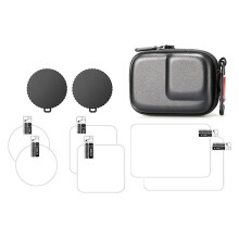 Portable Bag Steel Film for Osmo Action5 Pro 34 GoPro13 Ace Pro Waterproof Storage Bag Protective A