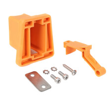 Zubehör für Zusammenklappbare Fahrräder, Vorderradgepäckträger, Schweinenase, Wasserhahnumbau, Sitzerhöhung, Farbe Orange