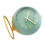 Mini Green Metal Desktop Alarm Clock, Simple Dormitory Gift 2