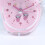 Fußförmiger Wecker pink 153,00 g ABS 9