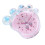Fußförmiger Wecker pink 153,00 g ABS 11