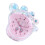 Fußförmiger Wecker pink 153,00 g ABS 12