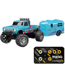 TRASPED RC Truck 1:64 Scale Off-Road Climbing Car 2.4Ghz Remote Control Children Toy Gift