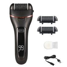 Electric Foot Callus Remover for Feet with Grinding Heads Rechargeable Foot Scraper Pedicure Machine Callus Remover B