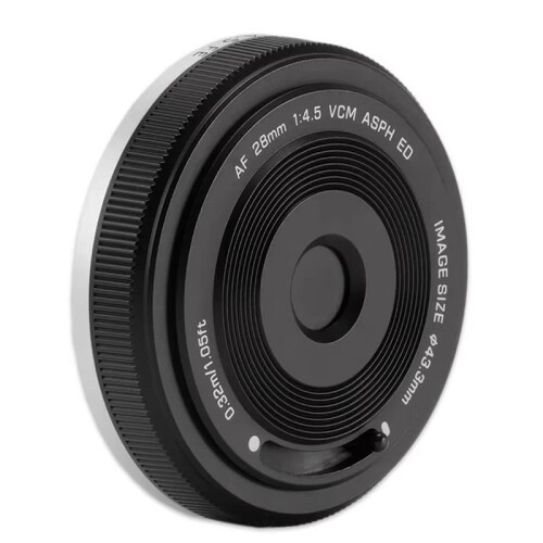 28mm F4.5 Full-Frame Fixed Focus Pancake Lens for  FE Micro-Single Camera Autofocus
