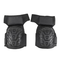 2PCS Knee Pad for Work-Heavy Duty Support Kneepads with Anti-Slip Straps for Construction Flooring Gardening Black