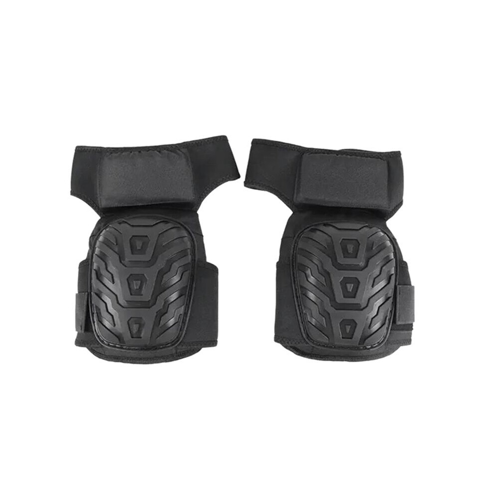 2PCS Knee Pad for Work-Heavy Duty Support Kneepads with Anti-Slip Straps for Construction Flooring Gardening Black-image-OPC-PRTF56D-NEW