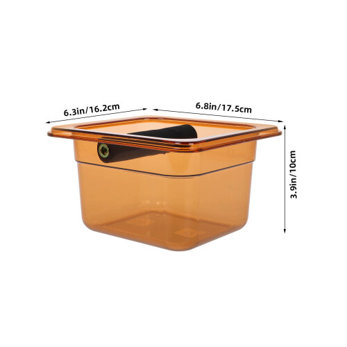 Espresso Knock Box Kaffeeabfallbehälter Modern 2