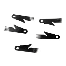Folding Pottery Texture Cutter , Portable Student Pottery Knife-DIY Ceramic Technology, Punching and Cutting Tools
