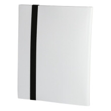 Livro de Coleção de Cartas de Capacidade, À Prova D'Água e Poeira, Coleção de Cartas de Jogo de Tabuleiro, Branco