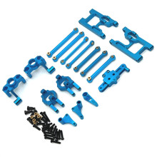RC Upgrade Front Swing Arm Stuurbeker Tie Rod Set voor 1/12 124006 12427 12427 12428 RC Auto Upgrade Onderdelen