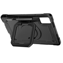 Nieuwe Tablethoes voor Tab M11 TB331FC Pad 11inch 2024 Draaibare Beugelgreep met Schouderbandhoes Zwart