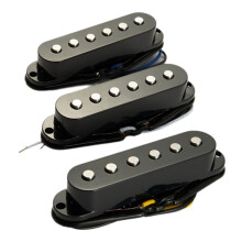 Single Coil Pickups Guitar Pickups Plastic Wire Clip Flat Pickups Musical Instrument Accessories Black