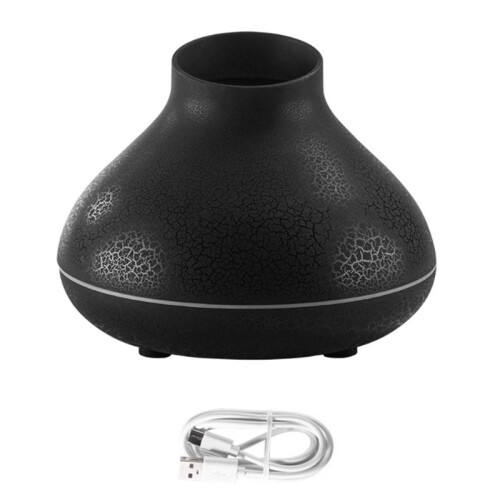 Flame Diffuser 130ml Bonfire Diffuser Colorful Flame Humidifier Small Essential Oil Diffuser for Room Office B