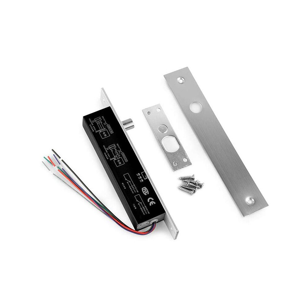 Dc12v Electric Bolt Lock Mortise Deadbolt 2000Kg/4409Lb Force Narrow Type Circuit For Enhanced Daily Security 4712901449517