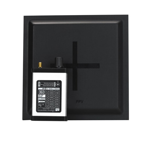 Kit de Antena de Placa 3.3G VRX + 15.8dBi Receptor FPV de Áudio e Vídeo para Drone RC FPV Multi-Rotor Sem DVR 1