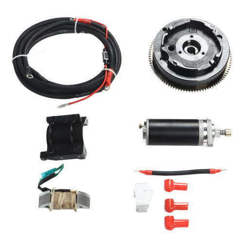 Electric Starter System Kit 682-81800-12 15HP 2