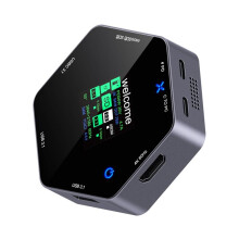 Acht-In-Één Dockingstation Type C  Display 4K 60HZ Multi-Poort Hubsplitter USB 3.1 TF -Kaartlezer USB-Extender