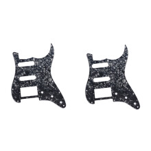 Guitar Accessories Electric Guitar Pickguard Front Cover Electric Guitar Pickguard Black Pearl