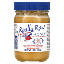 Really Raw Honey, Méz, 1 lb (453 g)