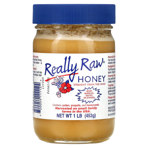 Really Raw Honey, Honung, 1 lb (453 g)