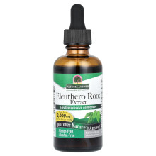 Nature's Answer, Eleuthero Gyökér Extraktus, Etanolmentes, 160 mg, 2 fl oz (60 ml)