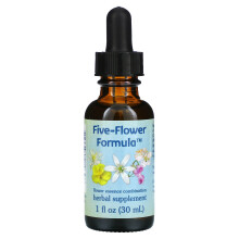 Flower Essence Services, Fórmula de Flores Cinco, Combinação de Flores, 1 fl oz (30 ml)