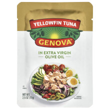 Genova, Gula Fisken i Extra Virgina Olivolja, 2.5 oz (70 g)