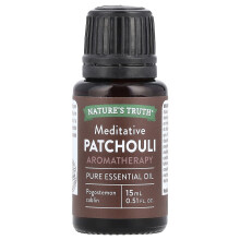 Nature's Truth, Óleo Essencial Puro, Patchouli Meditativo, 0.51 fl oz (15 ml)