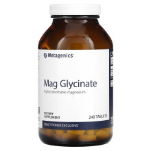 Metagenics, Magnesium Glycinat, 100 mg, 240 Tabletter