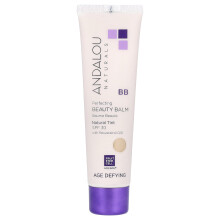 Andalou Naturals, Kehonmuotoilu BB Beauty Balm, SPF 30, Luonnollinen Tintti, 2 fl oz (58 ml)
