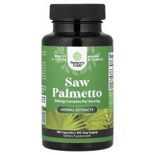 Nature's Craft, Palmetto-Säge, 500 mg, 100 Kapseln