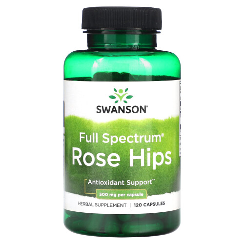Swanson, Full Spectrum Ροζ Χιπς, 500 mg, 120 Φιαλίδια