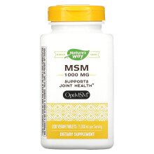 Nature's Way, MSM, 1,000 mg, 200 Vegan Tablets