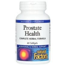 Natural Factors, Prostatan terveys, 60 pehmolevyä