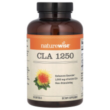 NatureWise, CLA 1250, 1,000 mg, 90 Softgéis